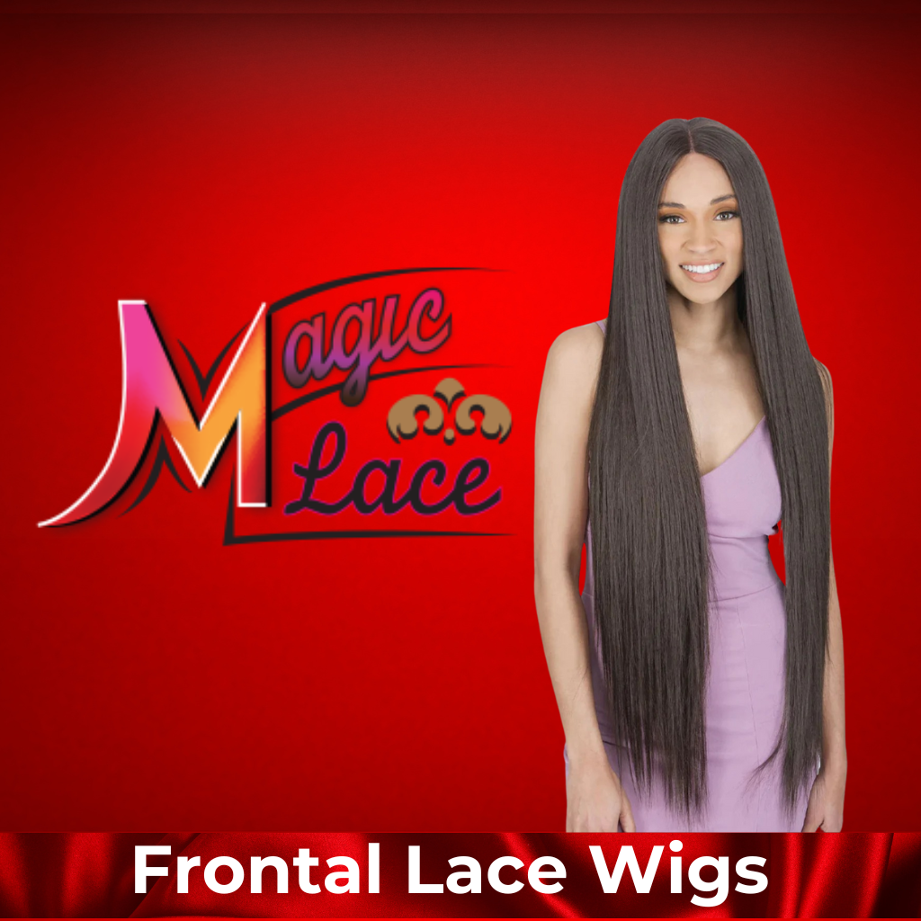MAGIC LACE FRONTAL HUMAN HAIR WIG - STRAIGHT 40"