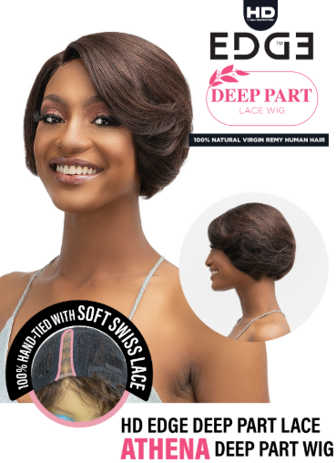 HD EDGE DEEP PART ATHENA WIG