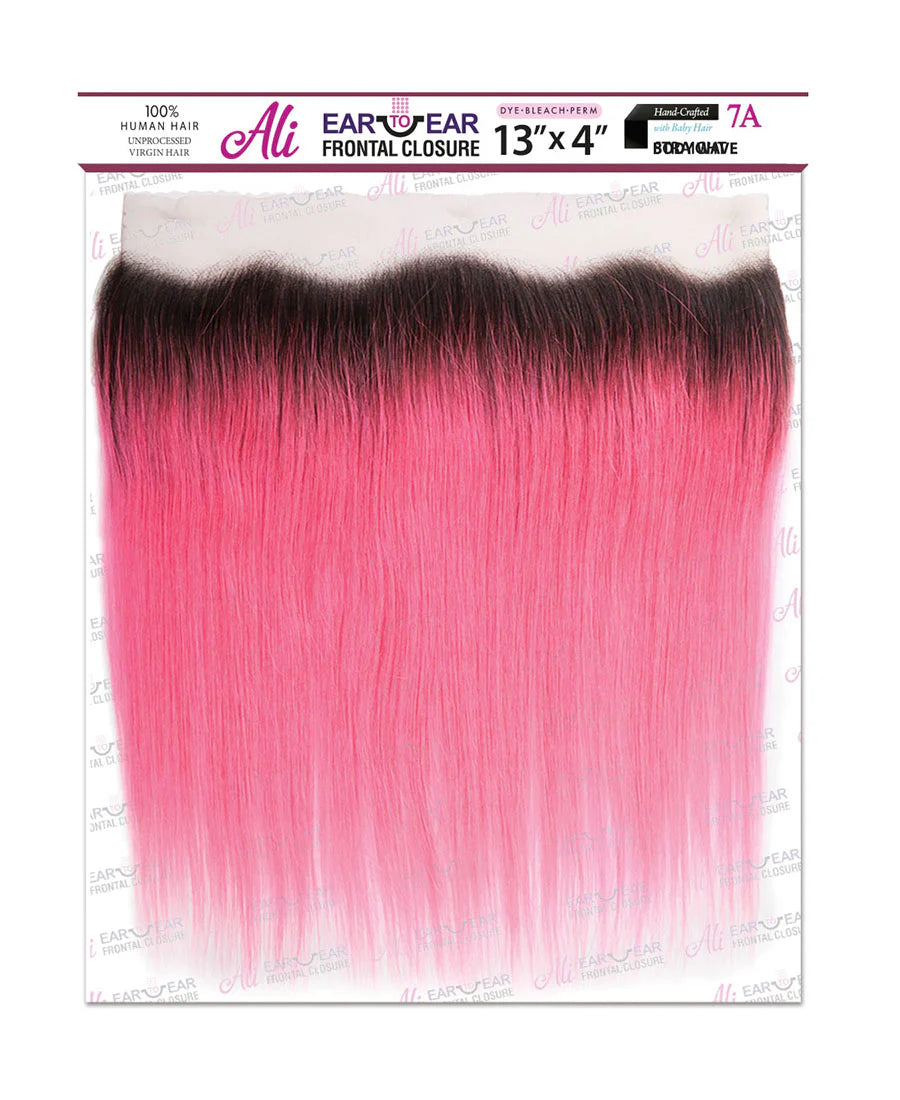 ALI 13X4 Ear to Ear Frontal Closure Straight