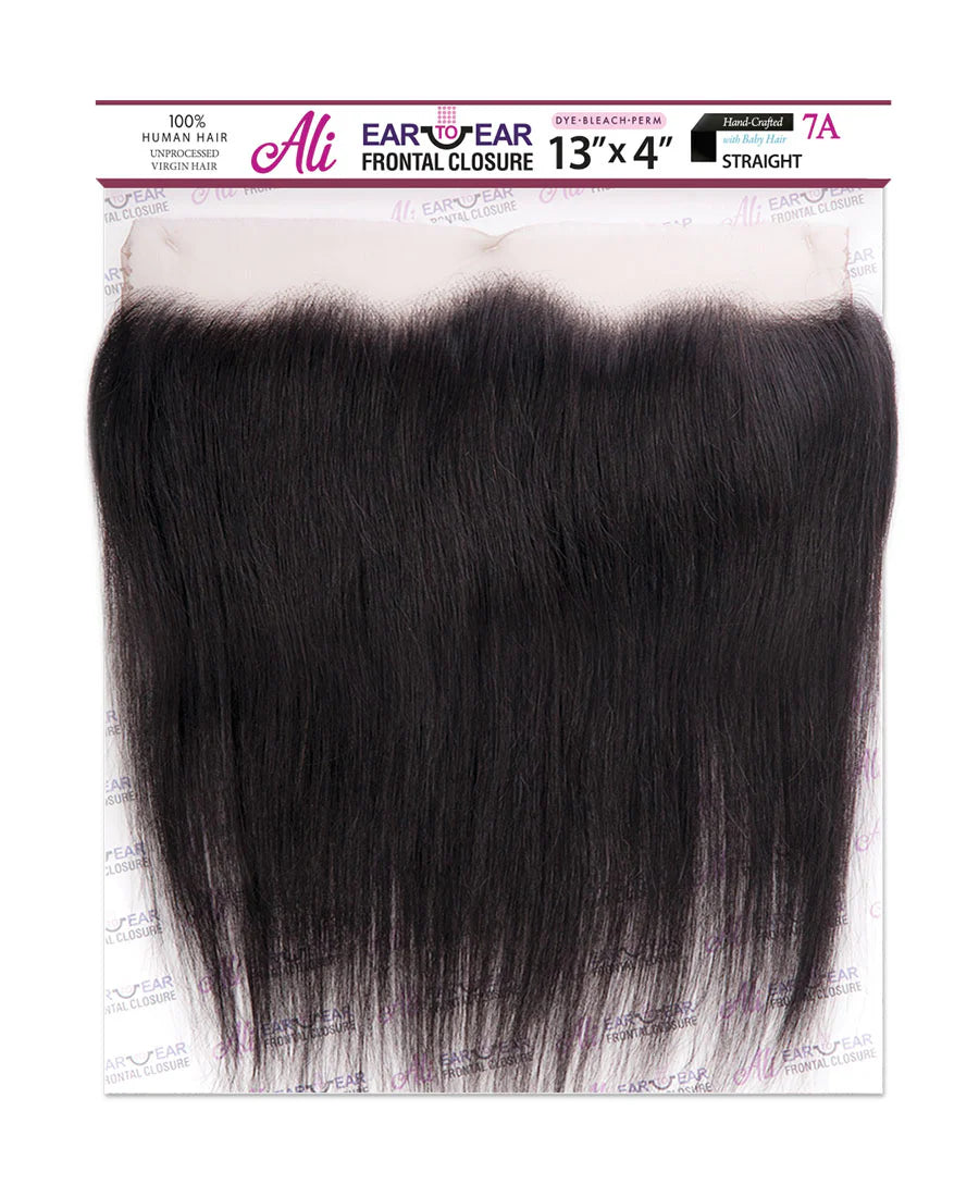 ALI 13X4 Ear to Ear Frontal Closure Straight