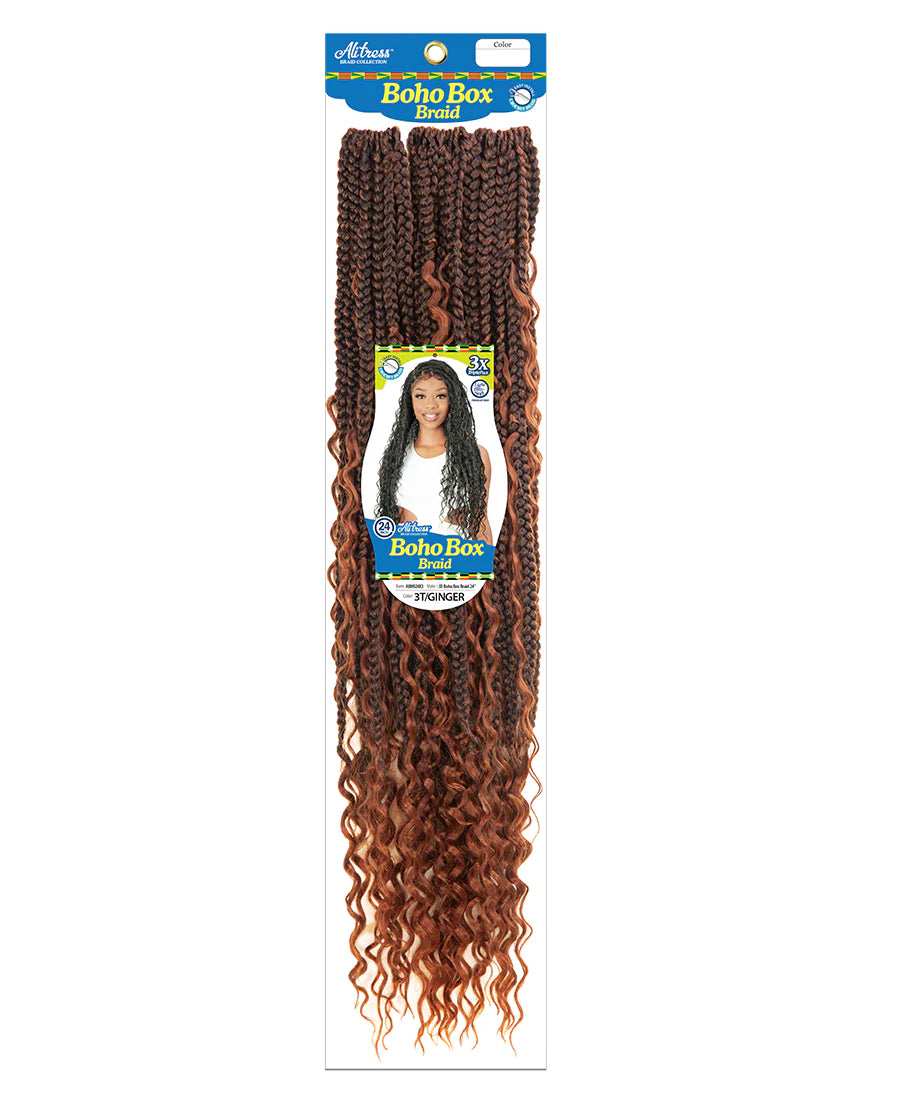 50 Pack Box ALITRESS BOHO BOX BRAID 24"X 3PCS | alitress-boho-box-braid-24x-3pcs