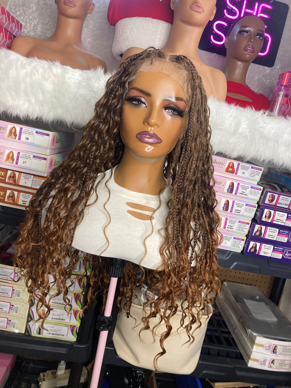 360 MAGIC LACE BOHO BRAID WIG - BOX 28"