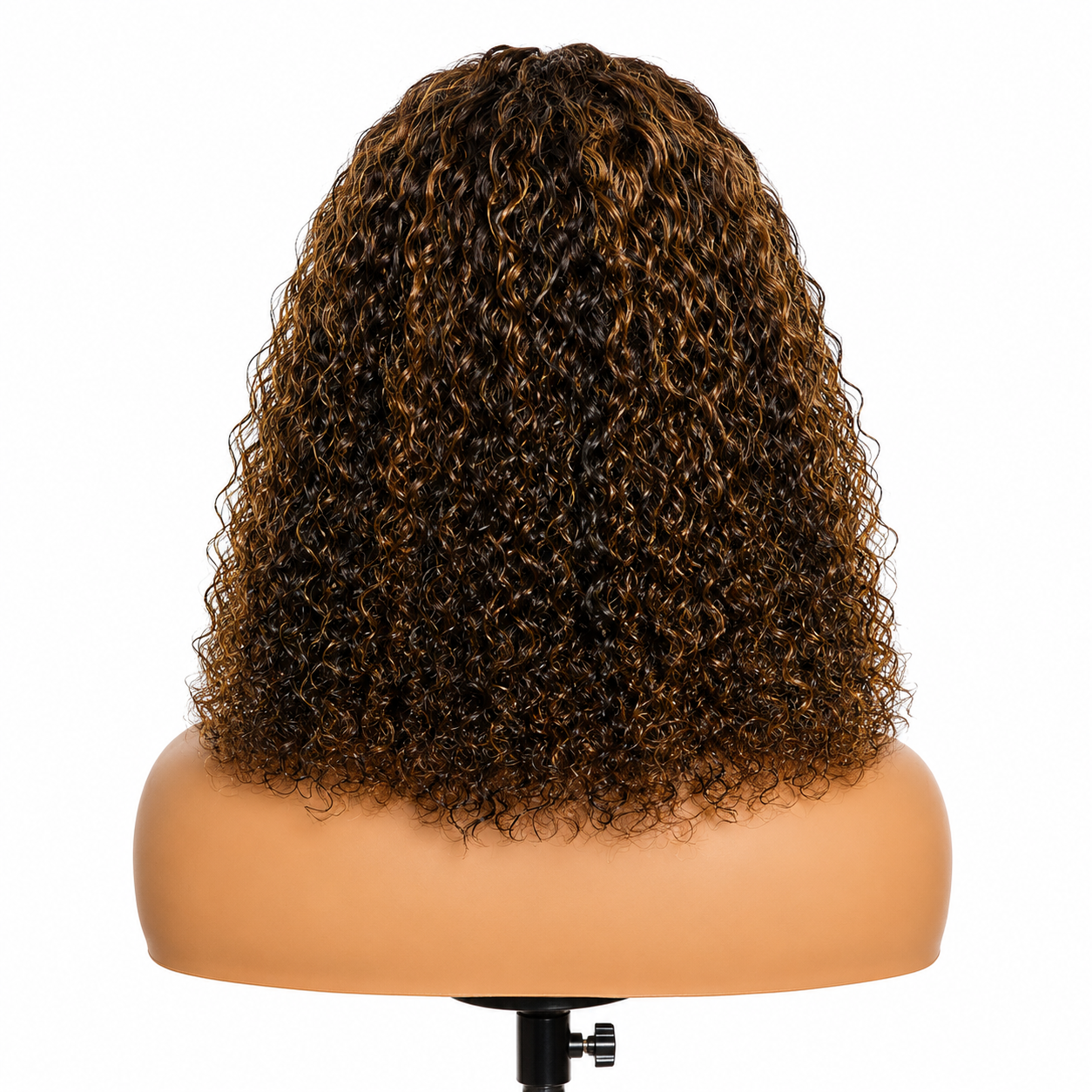 14" 150% Density 5x5 Closure Lace Wig Kinky Curly