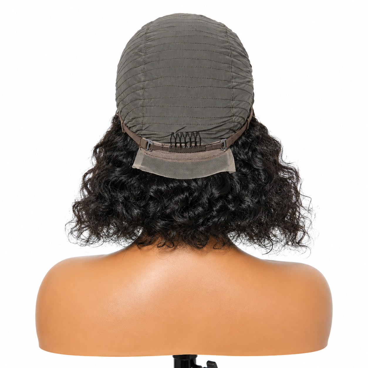 12"-14" 150% Density 13x4 Pre-Plucked Lace Frontal Bob Wig Water Wave