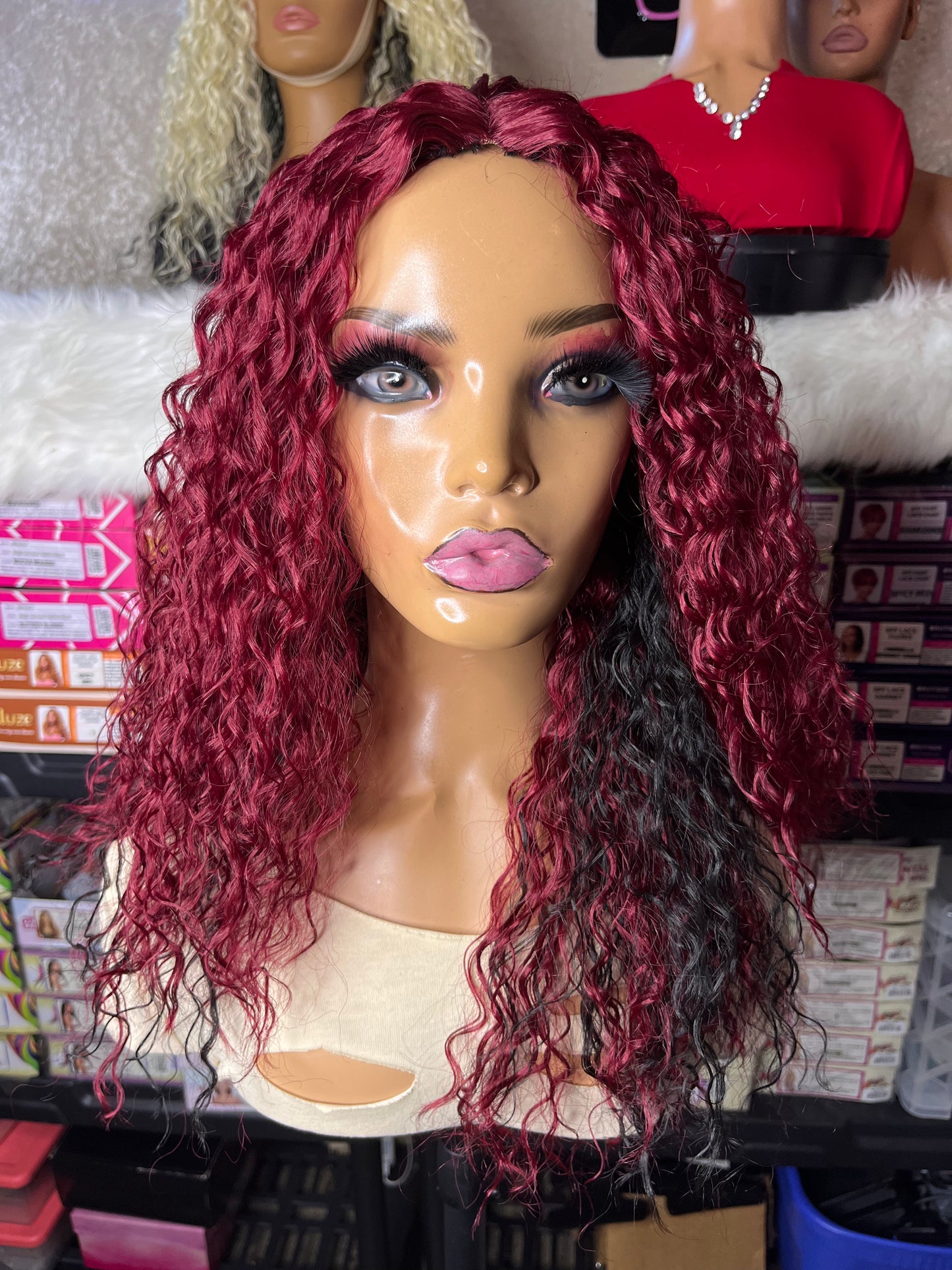 CUTIE LACE PARTING WIG 05