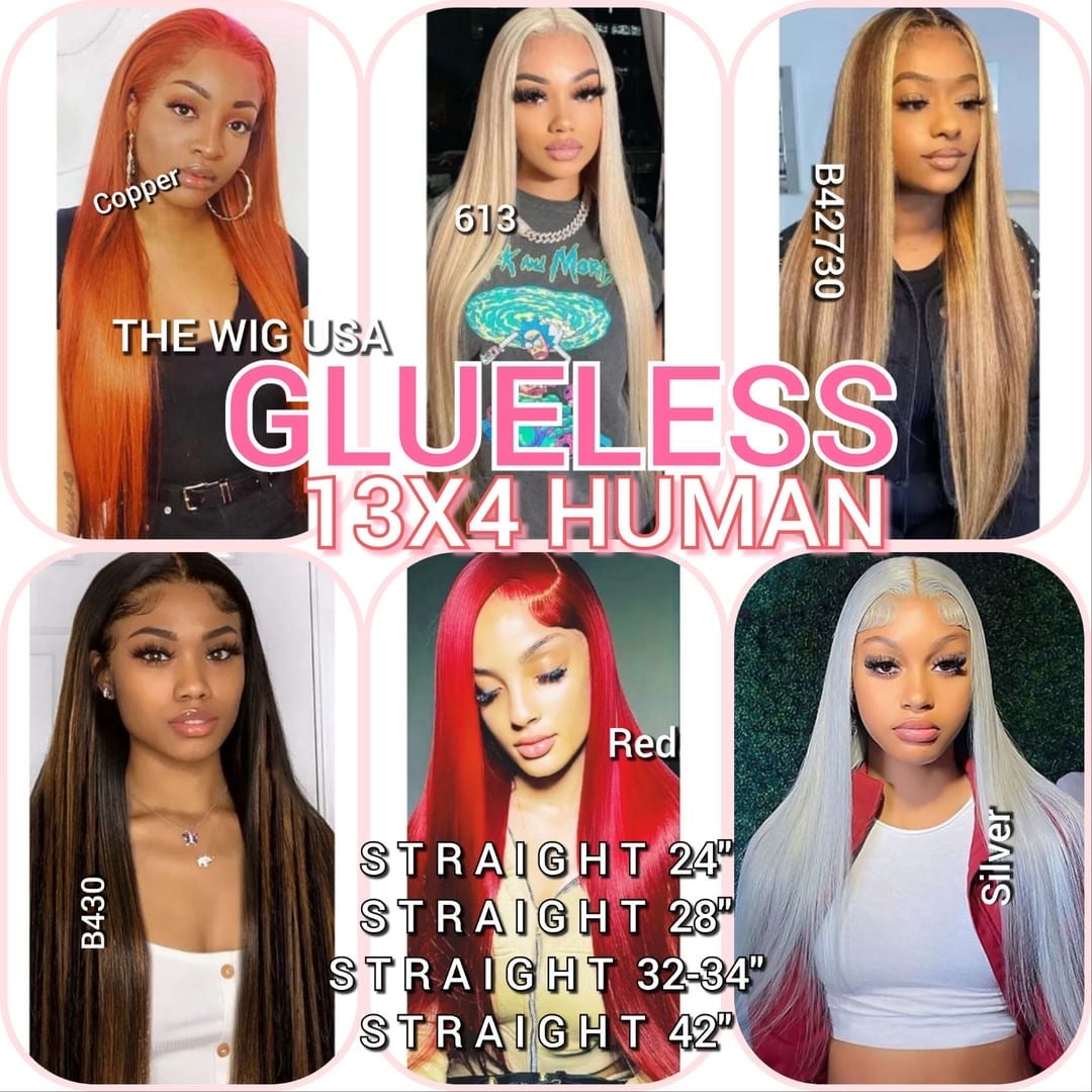 Glueless 13x4 Human Hair Wig Straight | untitled-sep28_17-00