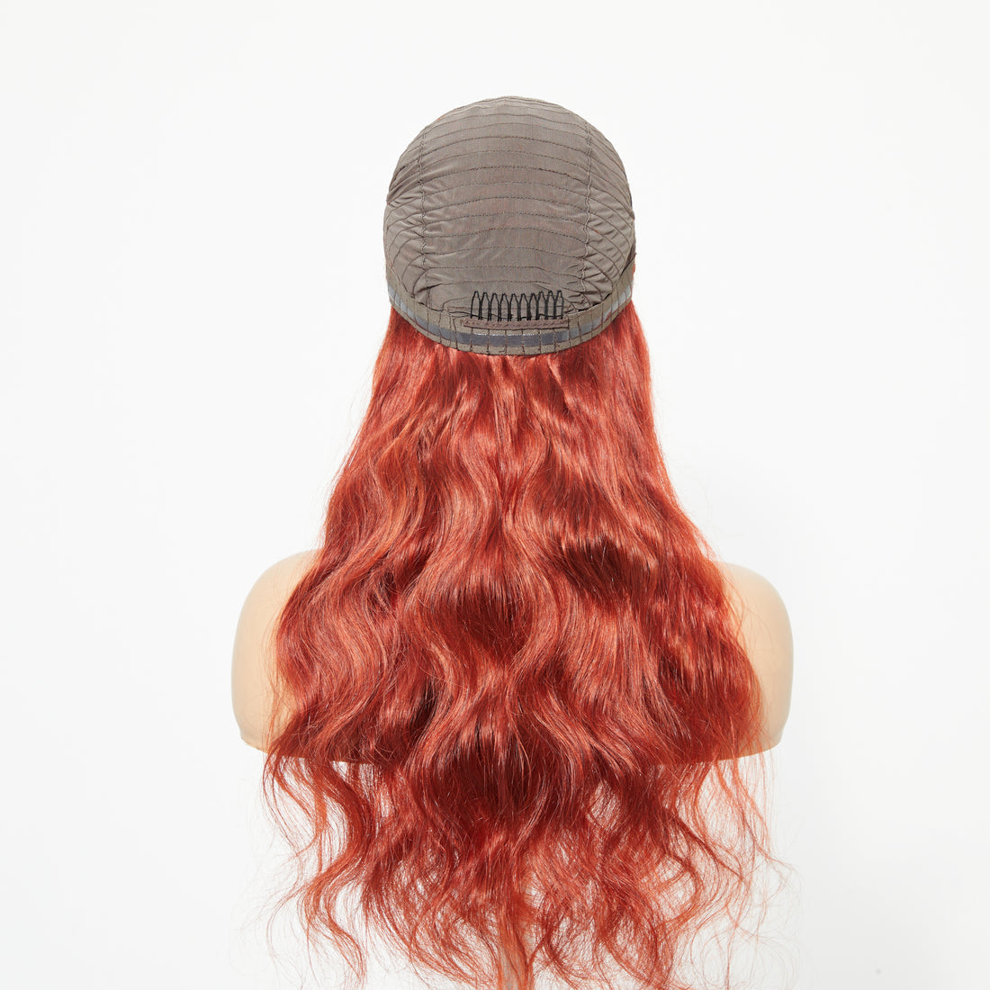 24 Inches 13"x4" Body Wavy Wear & Go Glueless Color #Redbrown Lace Frontal Wig-100%
