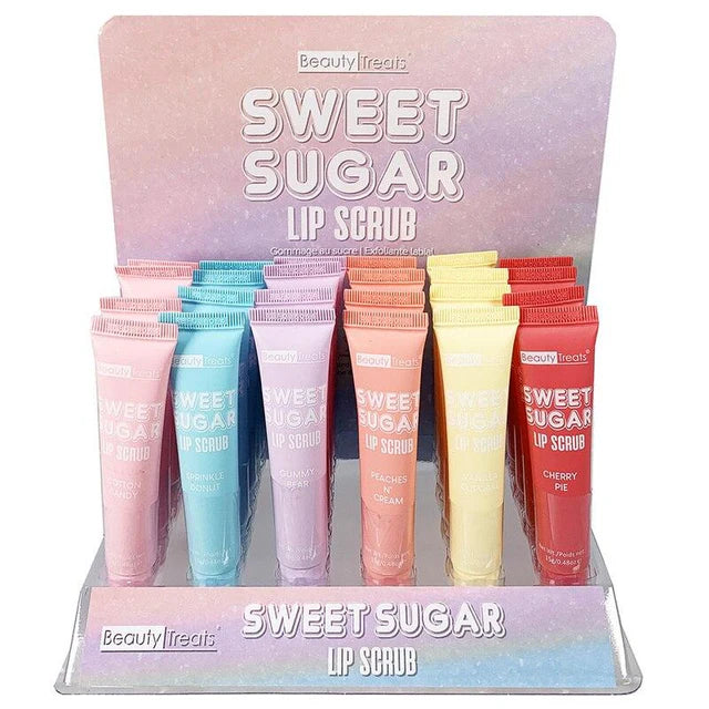 Beauty Treats Sweet Sugar Lip Scrub 3pcs Mix
