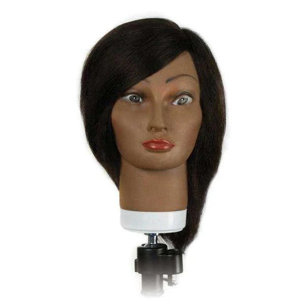 Mannequin Head 14 Inch-16 Inch Eunice 100% Human Hair