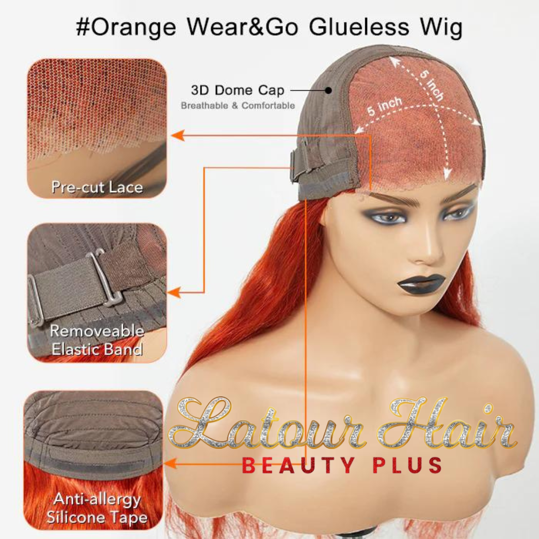 5"x5" Body Wave Wear & Go Glueless Wig