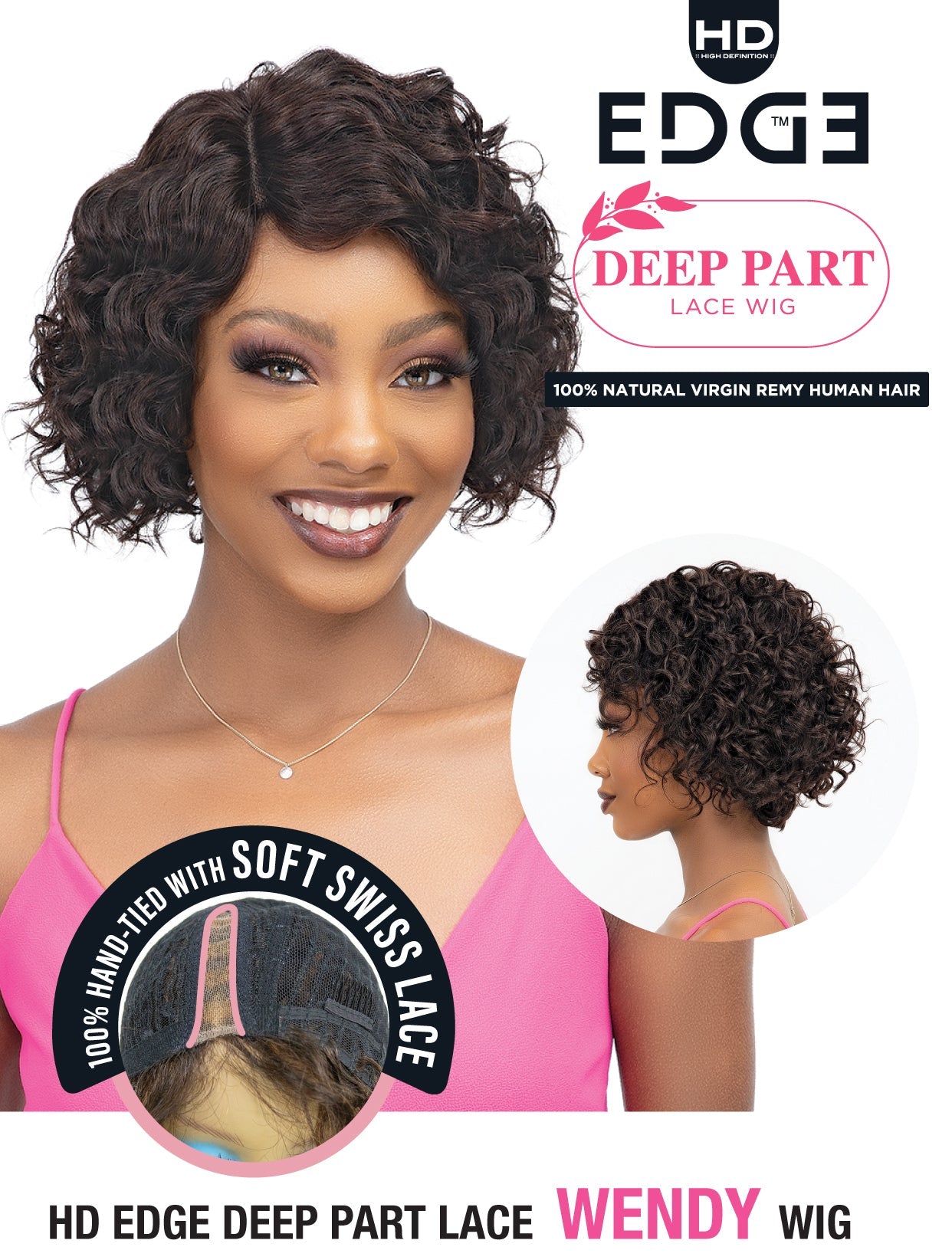 HD EDGE DEEP PART WENDY WIG