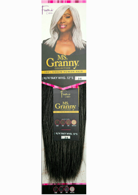 MS. GRANNY H/H YAKY WVG 12"S