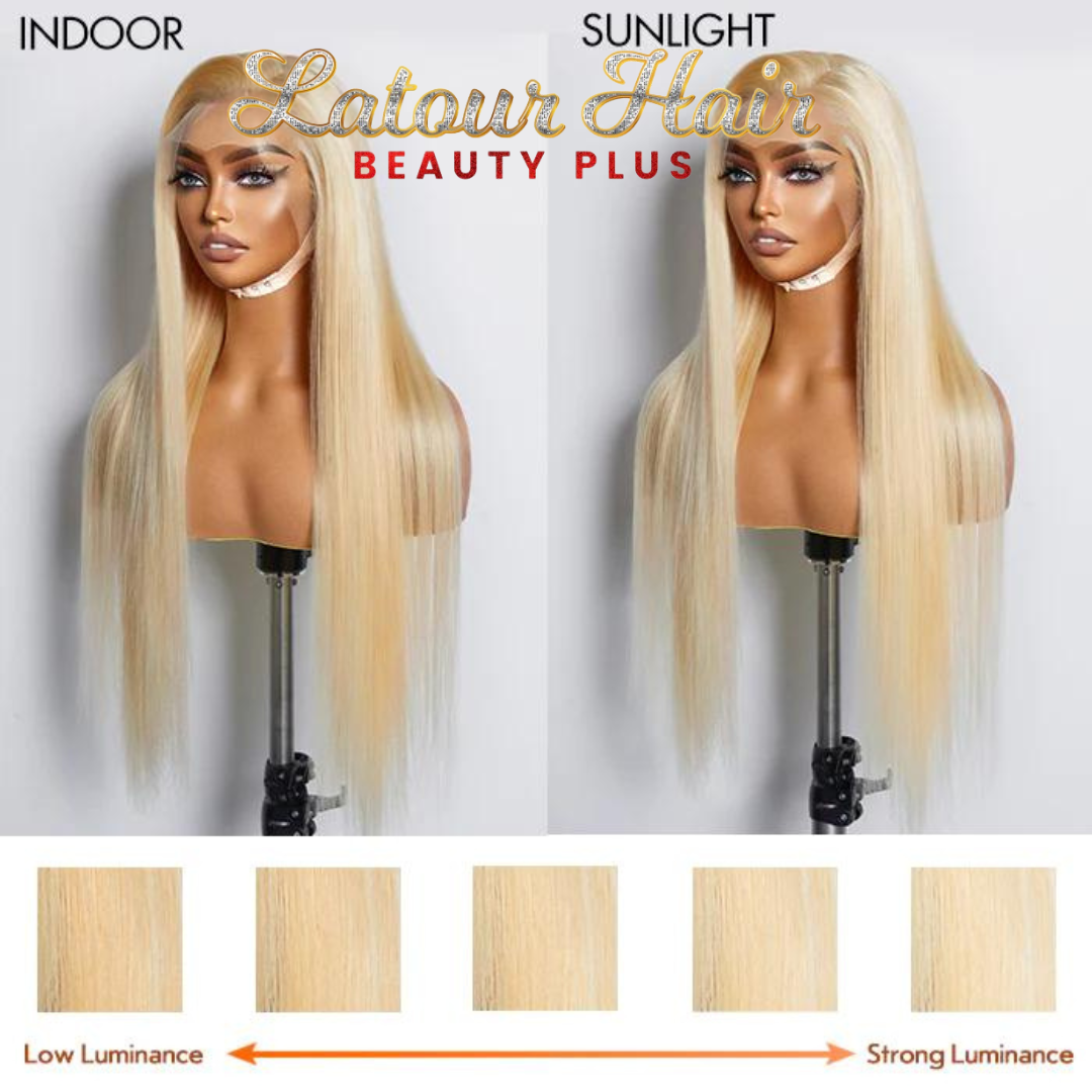 Pre-Plucked 13"x4" #613 Straight Lace Frontal Wig