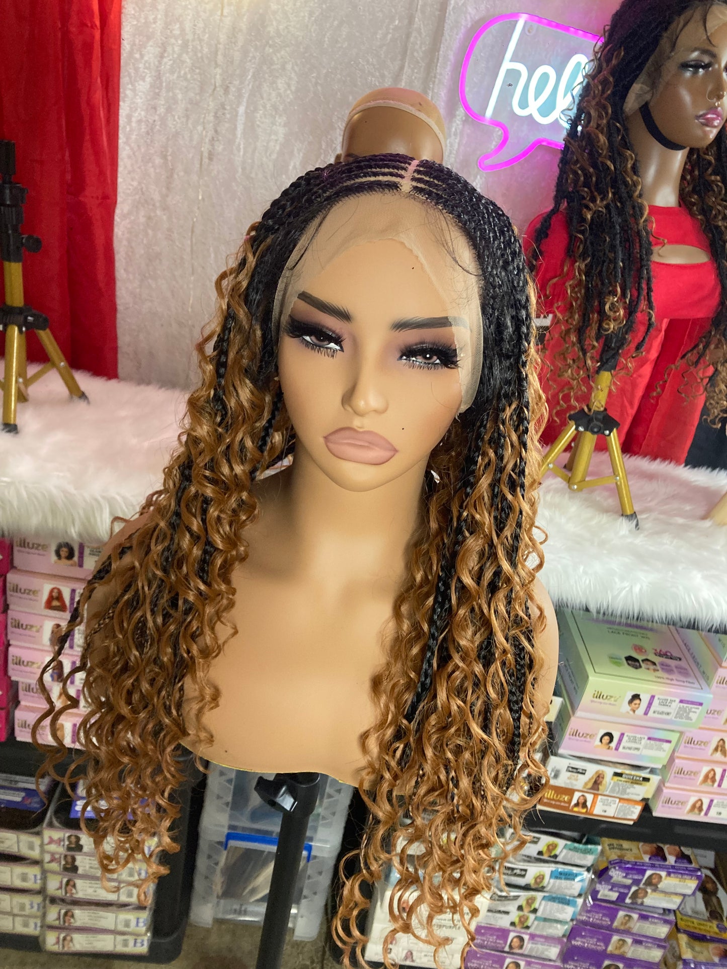 HD 360 Lace Boho Senegal Unit 28”