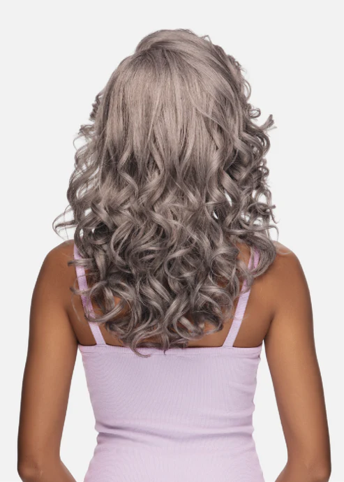 18” DEEP CURL , PRE-CUT 6X5 BLOW OUT HD LACE FRONT WIG