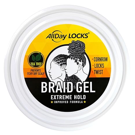 ALLDAY LOCKS BRAID GEL EXTREME HOLD 640z