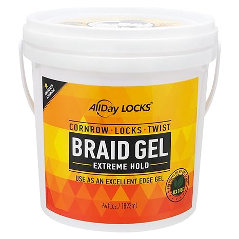 ALLDAY LOCKS BRAID GEL EXTREME HOLD 640z