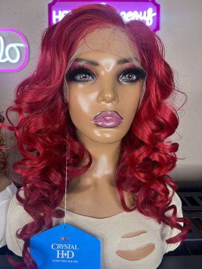 CRYSTAL HD 13X6 FRONTAL LACE ROMANCE CURL