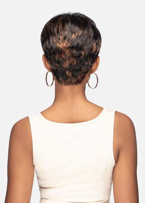 SHORT PIXIECUT WITH FRINDGED ENDS