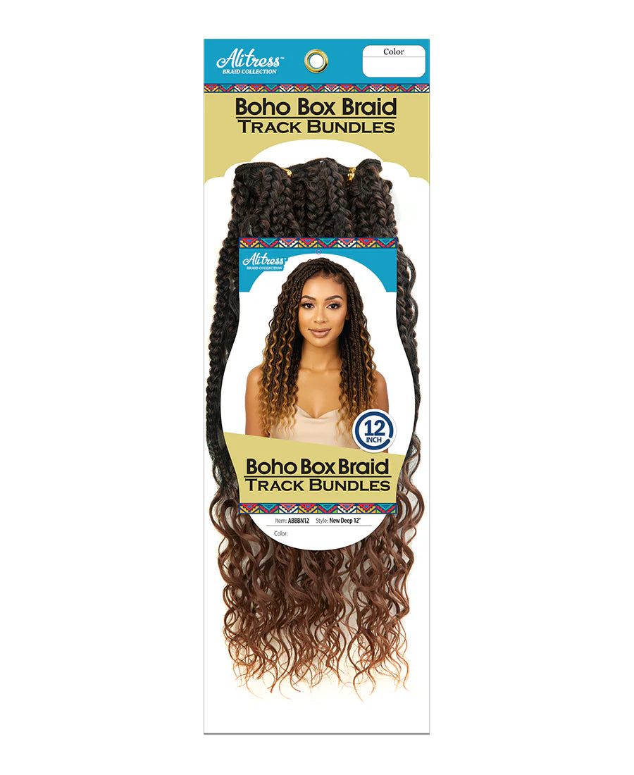 ALITRESS BOHO BOX BRAID TRACK BUNDLES - NEW DEEP