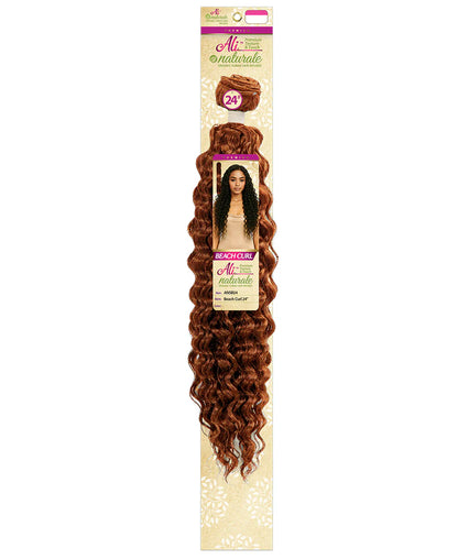 ALI NATURALLE SINGLE BUNDLE BEACH CURL (Human Hair Blend)