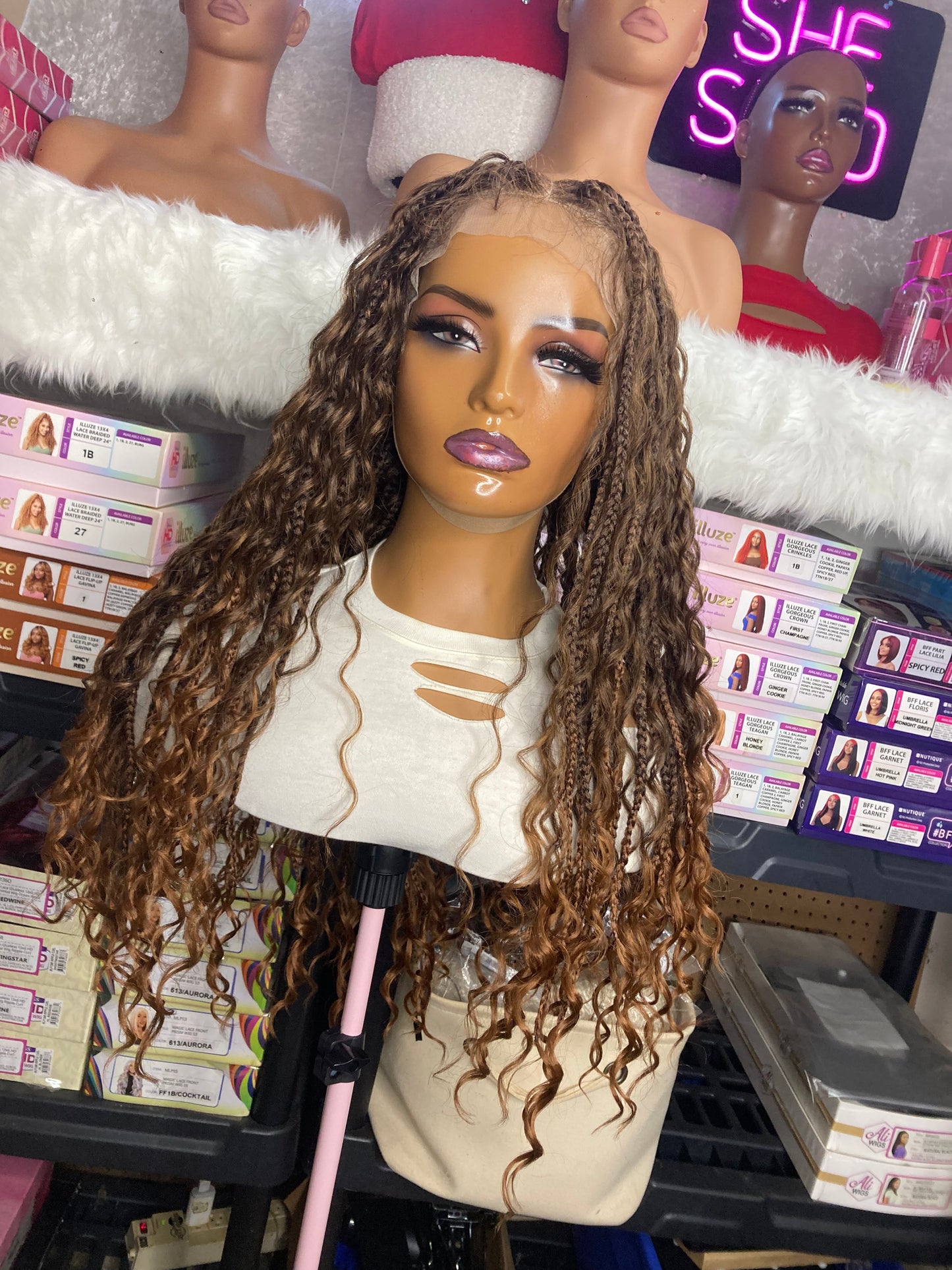 MAGIC LACE BOHO BRAID WIG - BOX 28"