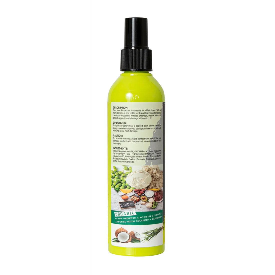ESHA NATURAL HEAT PROTECTION SPRAY(COCONUT+ROSEMARY)