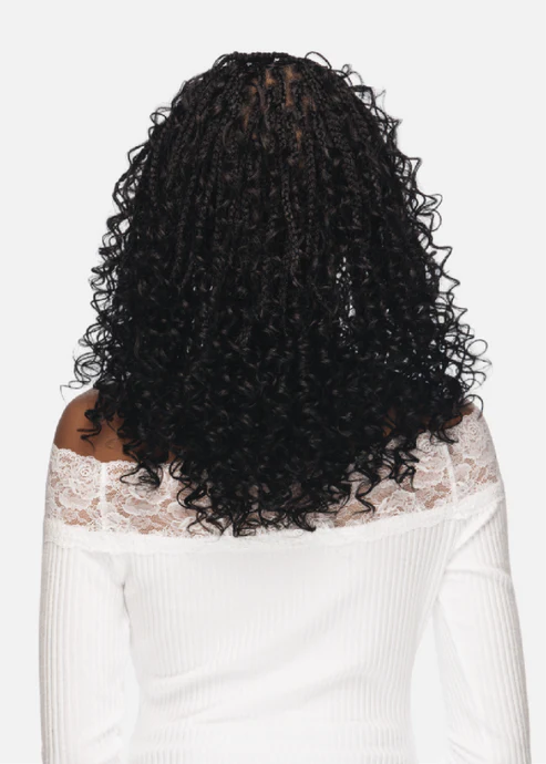 KNOTLESS BOHO BOX BRAID 18” BRAIDED FULL LACE FRONT WIG