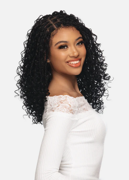 KNOTLESS BOHO BOX BRAID 18” BRAIDED FULL LACE FRONT WIG