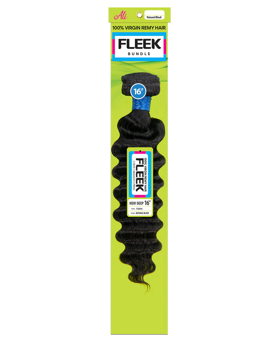FLEEK 100% VIRGIN REMY BUNDLE NEW DEEP