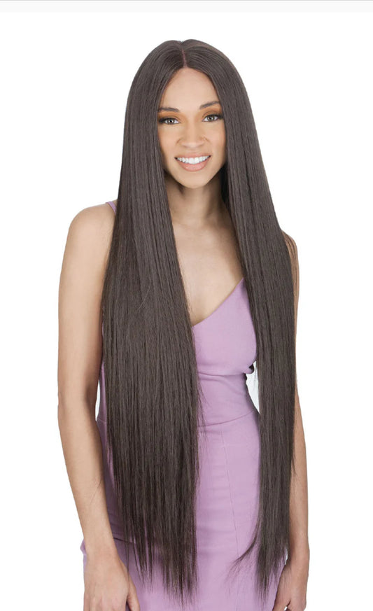 LACE FRONTAL HUMAN HAIR WIG - STRAIGHT 40"