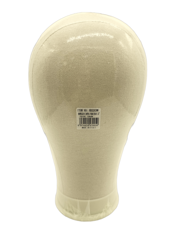 COLORED MANNEQUIN CANVAS FORM HEADS 22