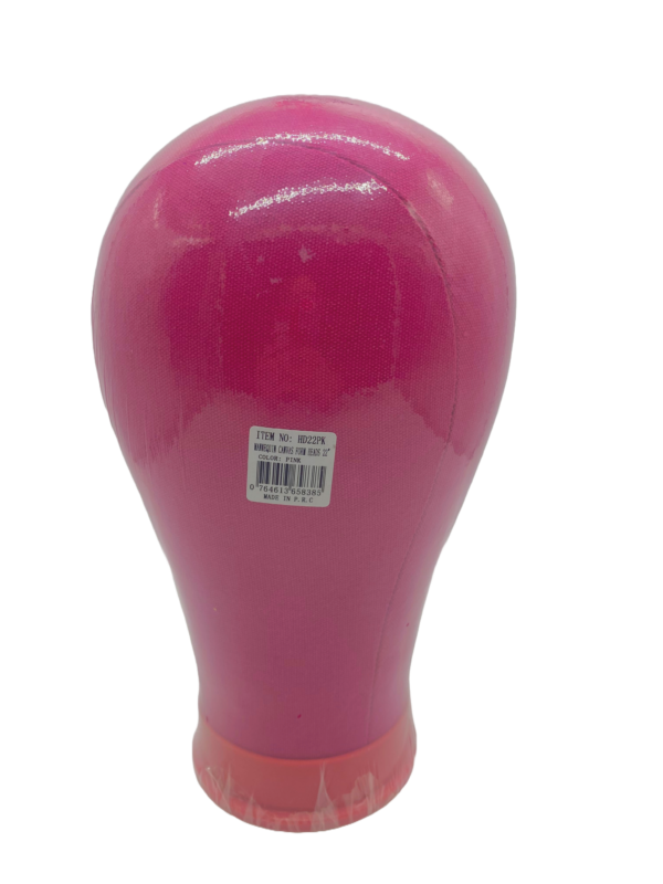 COLORED MANNEQUIN CANVAS FORM HEADS 22