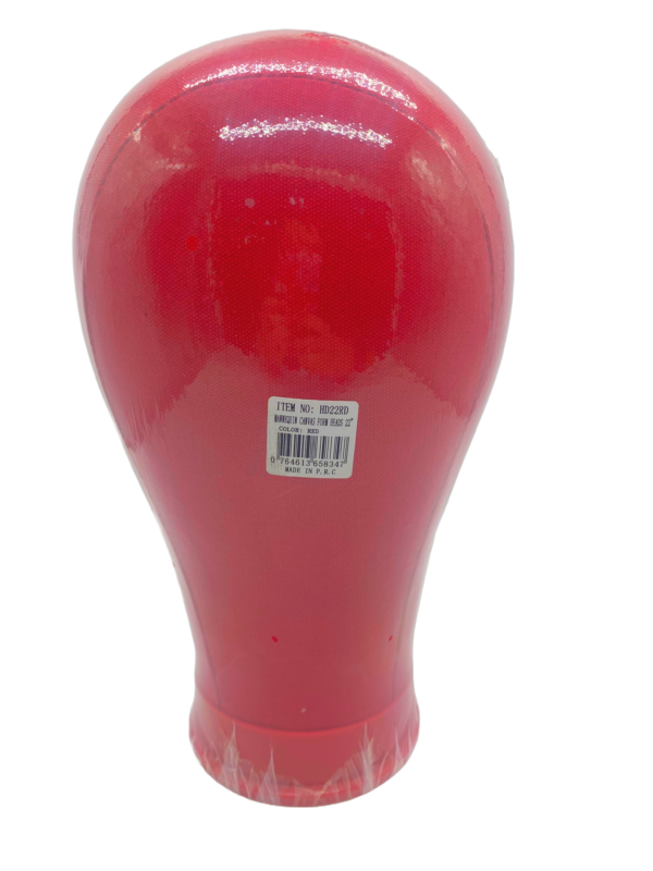 COLORED MANNEQUIN CANVAS FORM HEADS 22