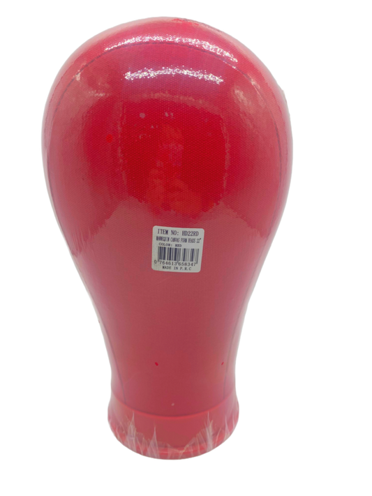 COLORED MANNEQUIN CANVAS FORM HEADS 22
