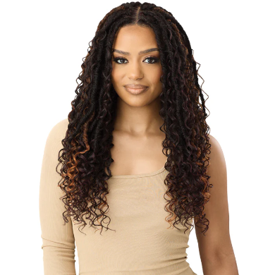 Outre 13X4 Boho Deep Locs Glueless Lace Wig 26
