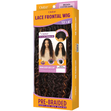 Outre 13X4 Boho Deep Locs Glueless Lace Wig 26"