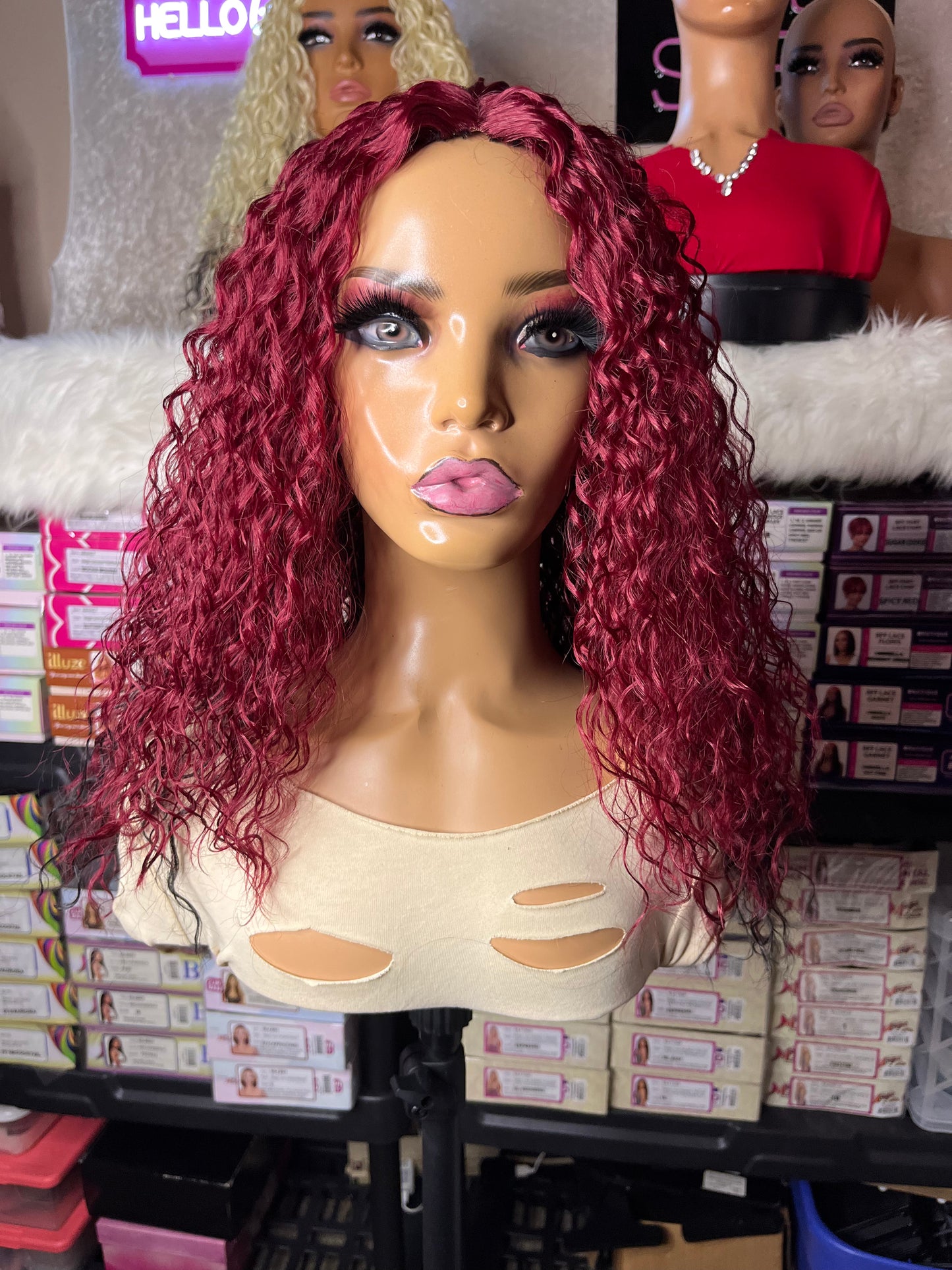 CUTIE LACE PARTING WIG 05