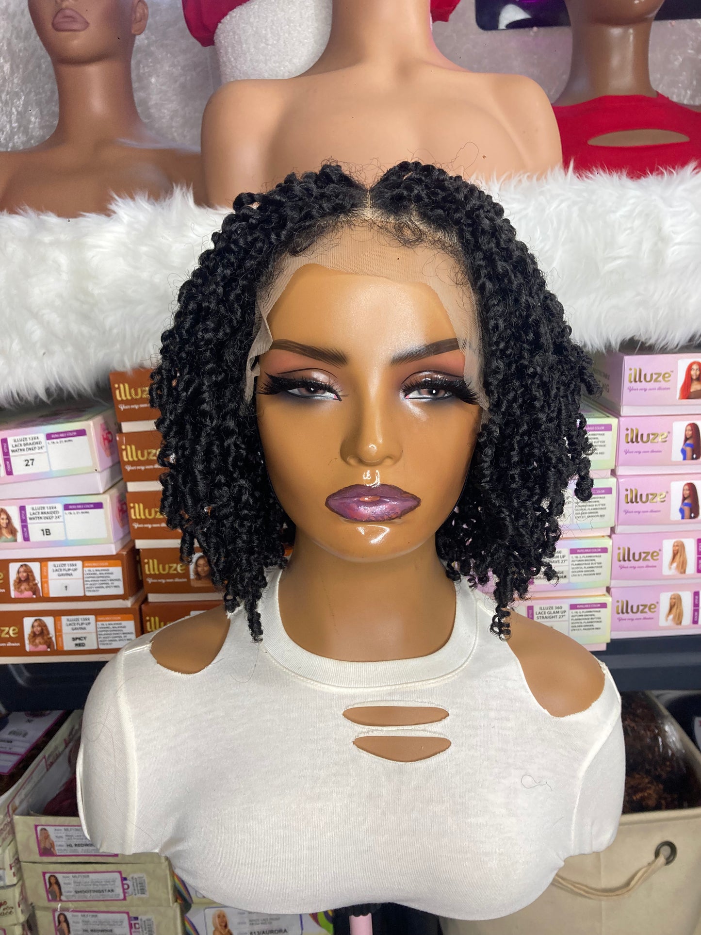 MAGIC LACE BRAID WIG - YANKY TWIST 12"
