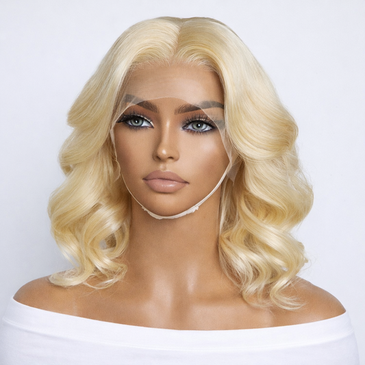 613 Pre-Plucked Lace Frontal Bob Unit-Body Wave