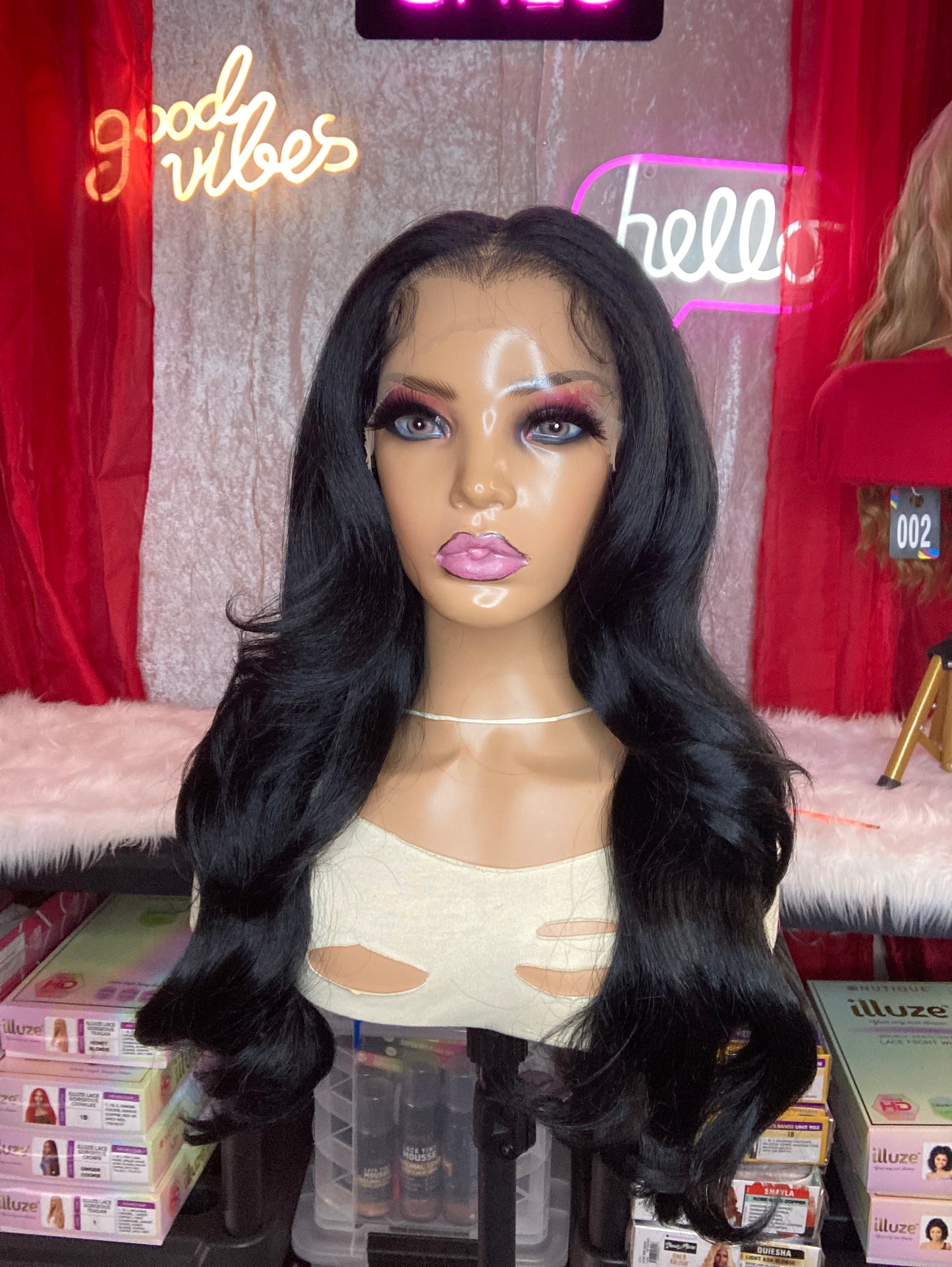 Magic Lace Heart Hairline Wig 01