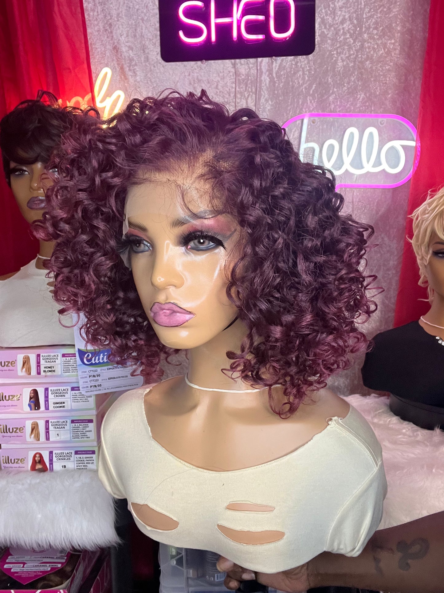MAGIC LACE 13X6 GLUELESS WIG-TIGHT RINGLET