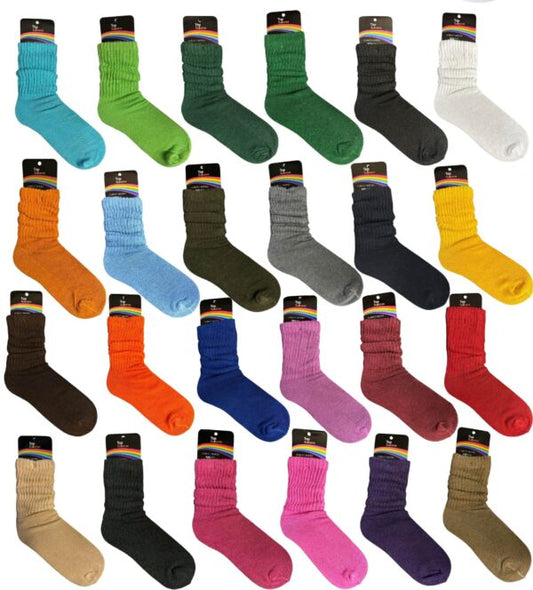 Slouch Socks \SIZE 6-8 12pk