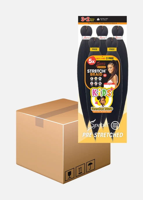 BOX DEAL: 16″ Strech Braid 5X (50 packs/box)