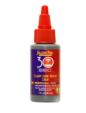 SALON PRO 30 SEC SUPER HAIR BOND GLUE 1oz