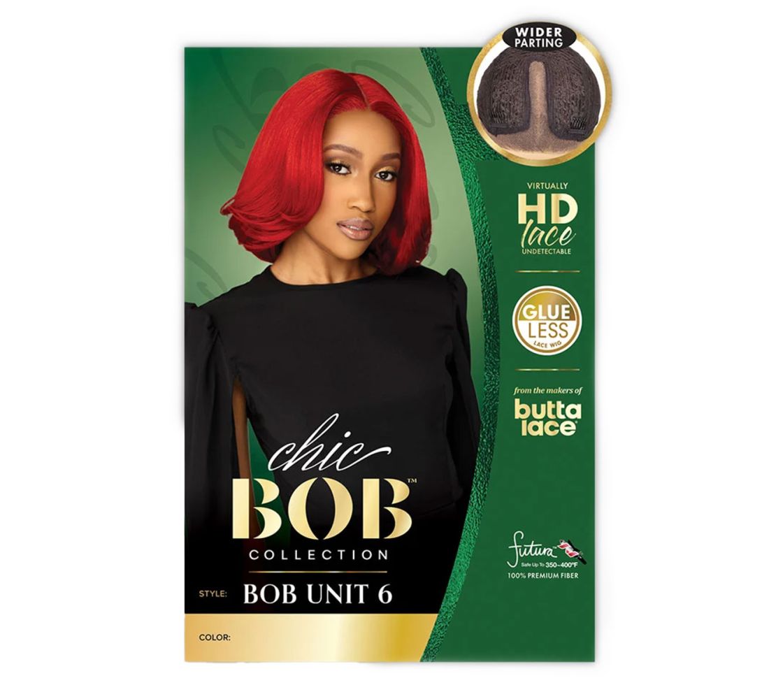 Sensationnel Butta Chic Bob Unit 6 Glueless Lace Wig 10"