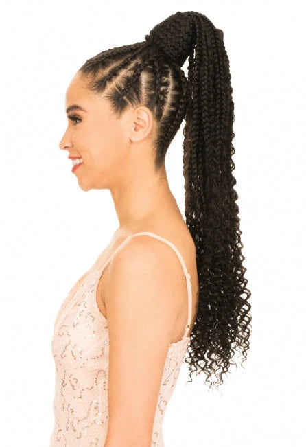 BRAID PONYTAIL - BOHEMIAN 26"