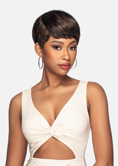 SHORT PIXIECUT WITH FRINDGED ENDS