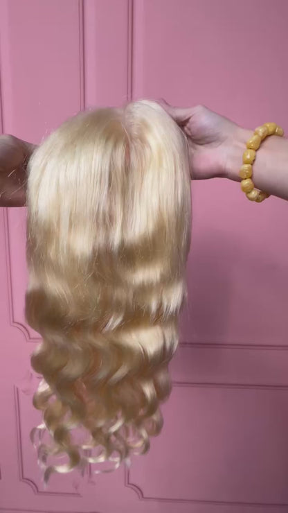 613 Pre-Plucked Lace Frontal Bob Unit-Body Wave
