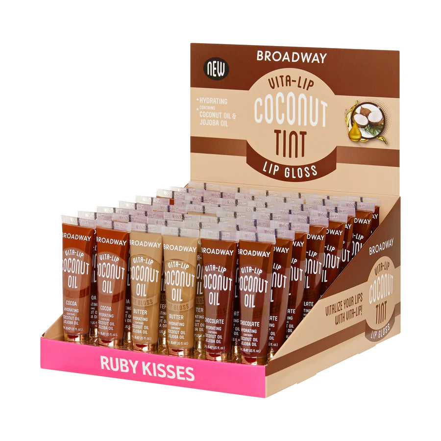 Broadway Vita-Lip Tint Gloss Cocoa/Butter/Chocolate 3pcs Mix Set